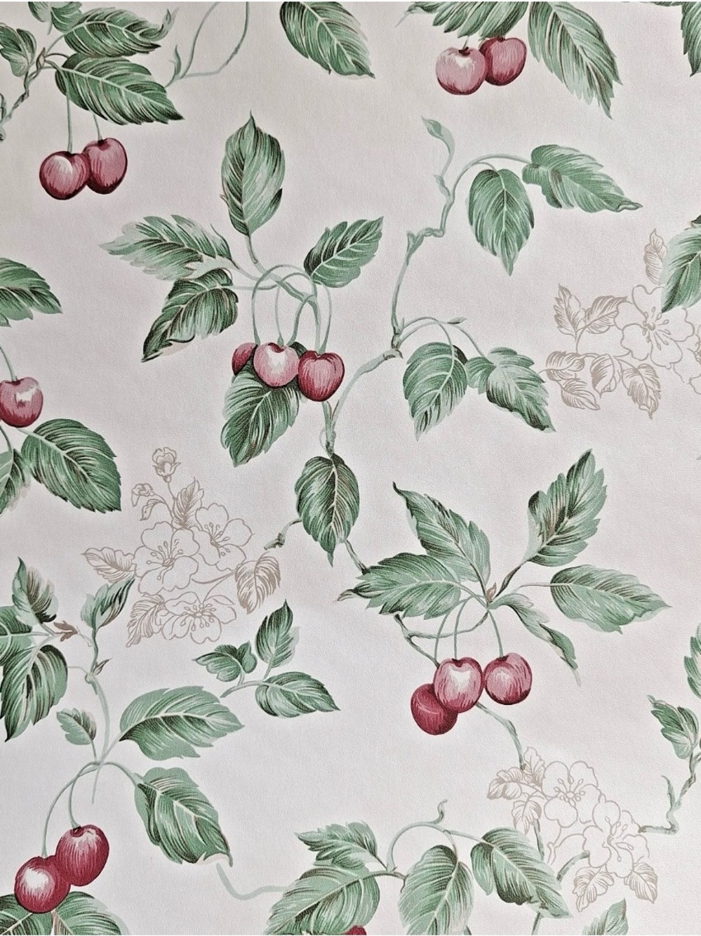 Ashton Cherry Blossom Pre-Pasted Wallpaper 1 Bolt 20”x33” Cottagecore Farmhouse